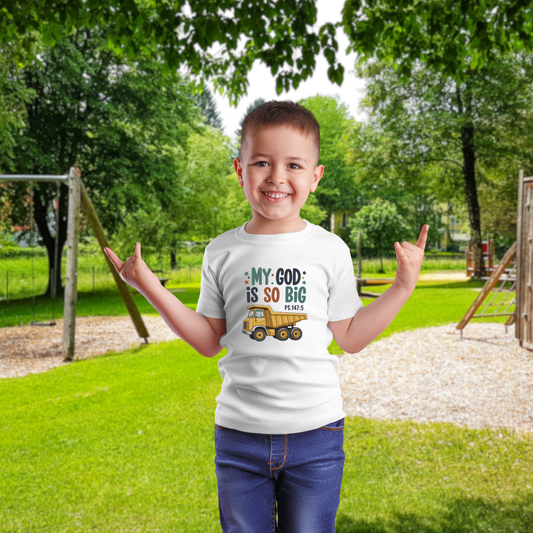 Children's "My God Is So Big" Short Sleeve T-shirt