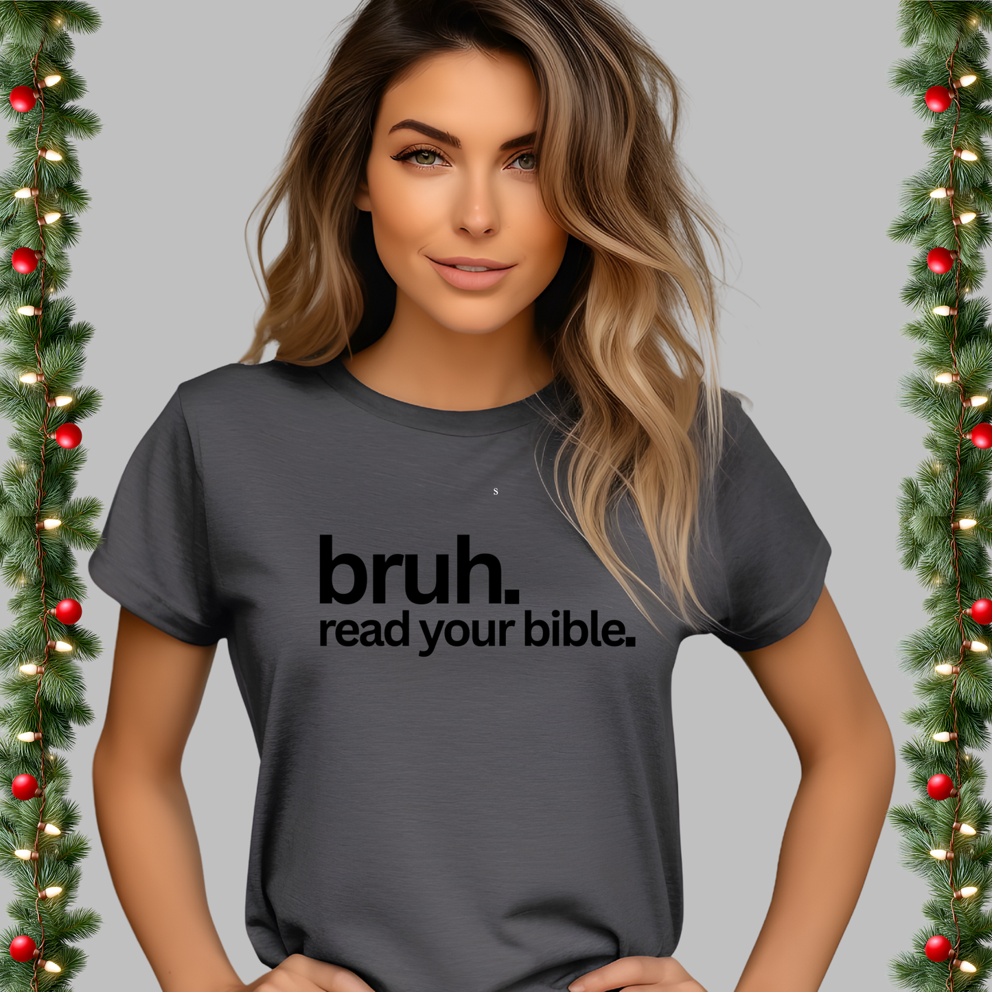 Unisex "Bruh. Read your Bible." Short Sleeve T-Shirt