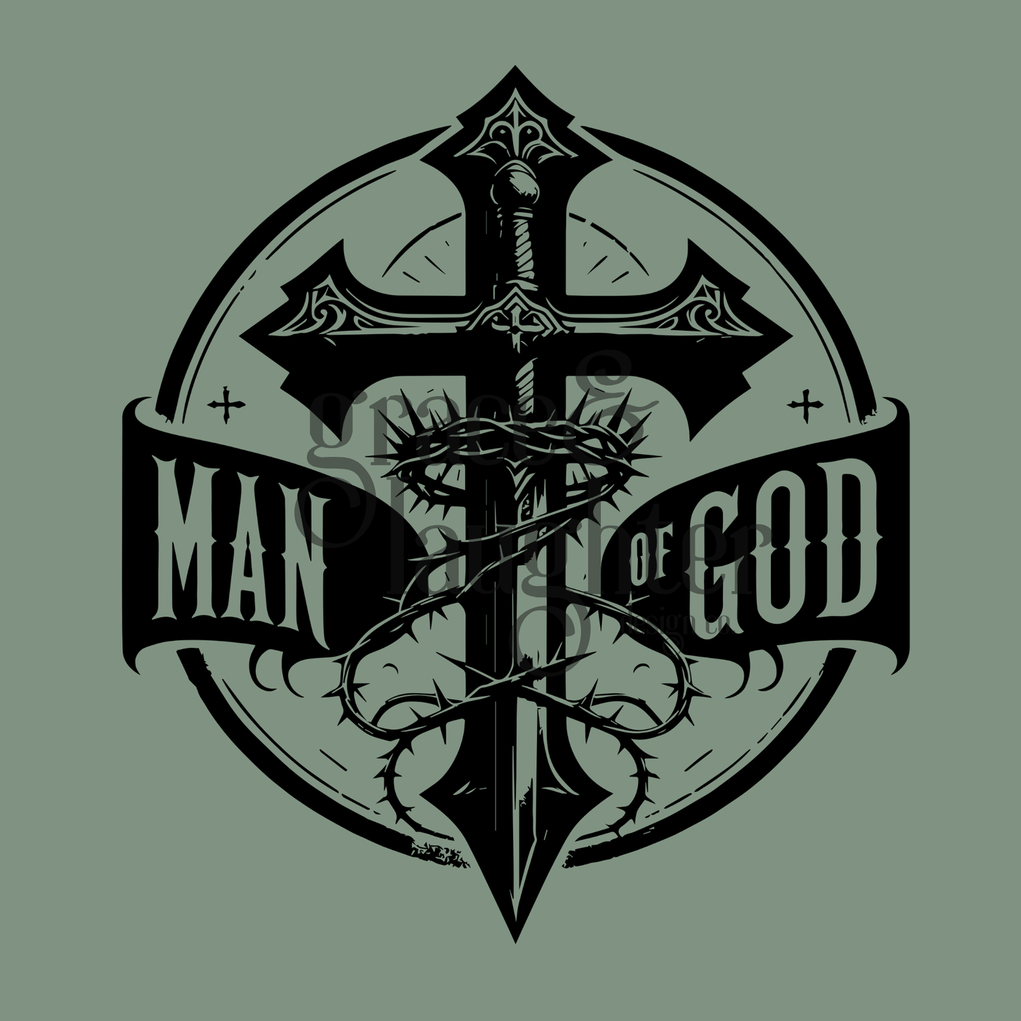 Men's "Man of God" Short Sleeve T-Shirt