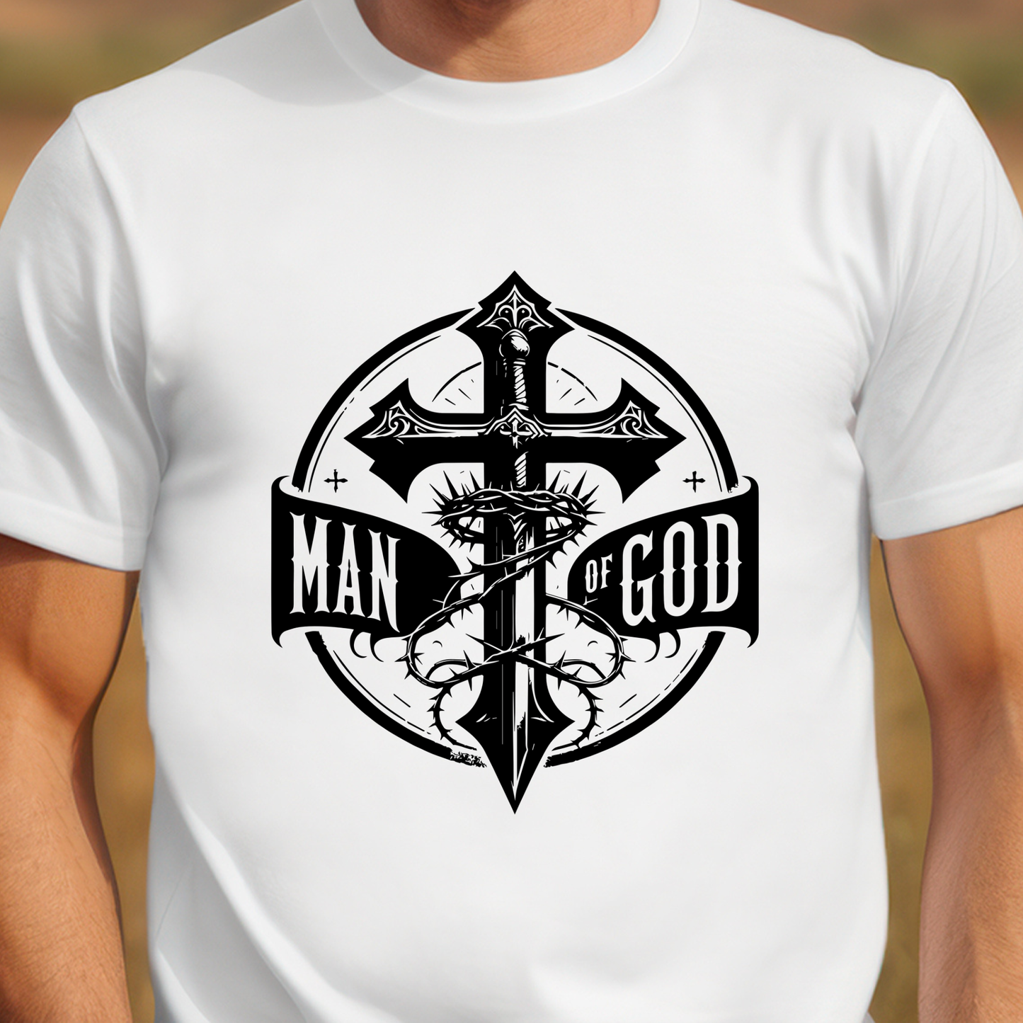 Men's "Man of God" Short Sleeve T-Shirt
