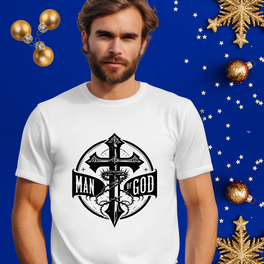 Men's "Man of God" Short Sleeve T-Shirt